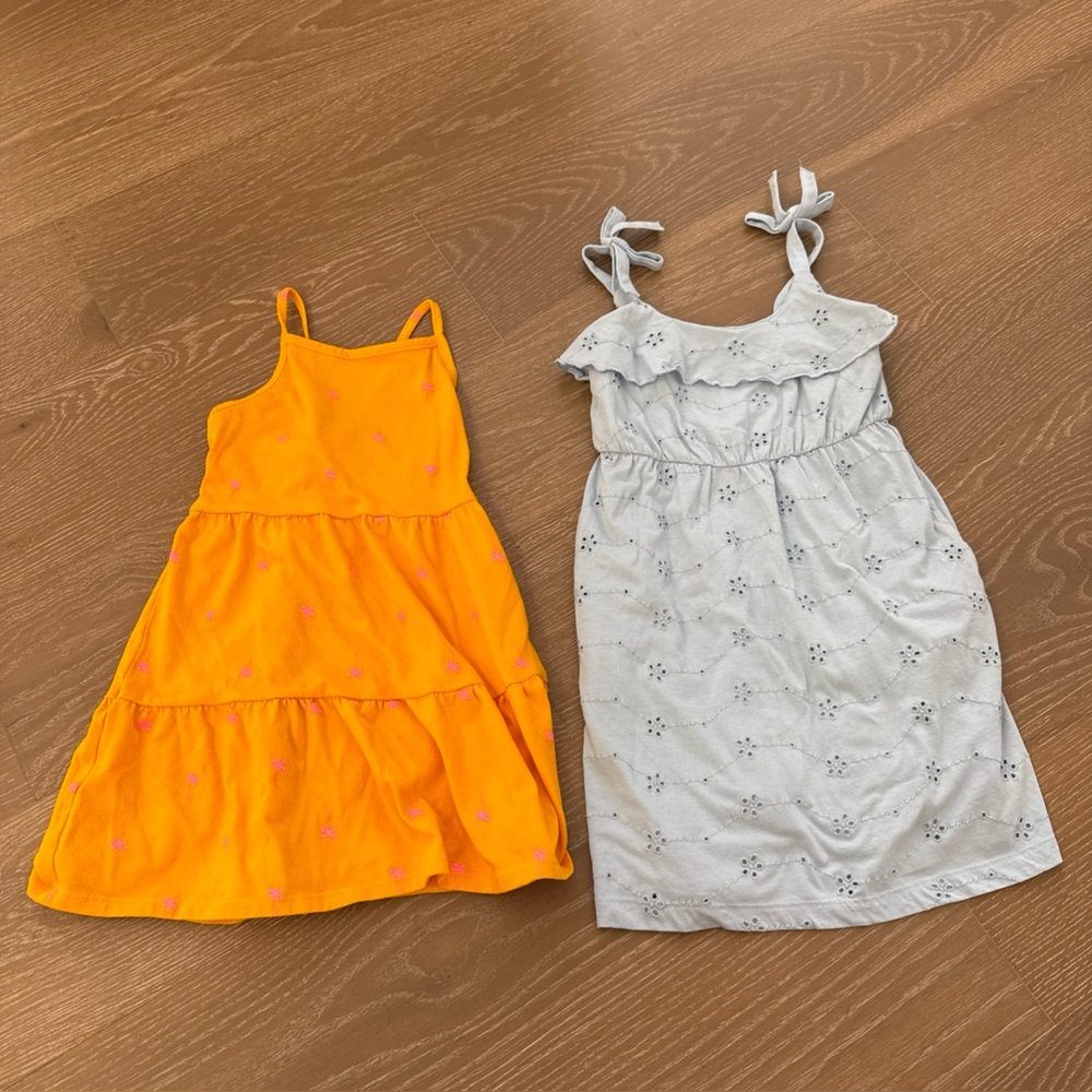 Cat & Jack Girls Sleeveless Dresses Size 6/7